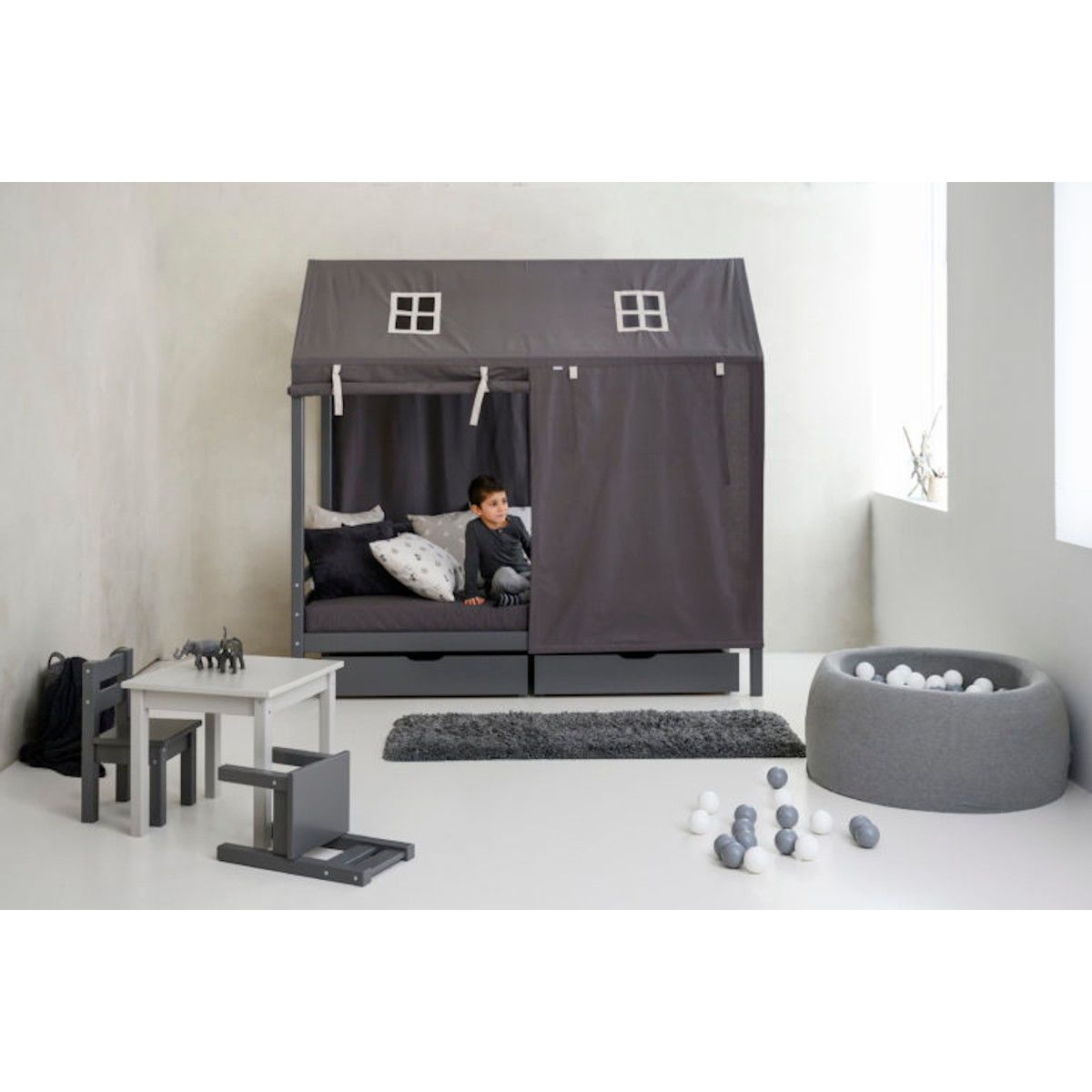 Hoppekids Hausbettüberwurf Pets für 70x160 cm Bett