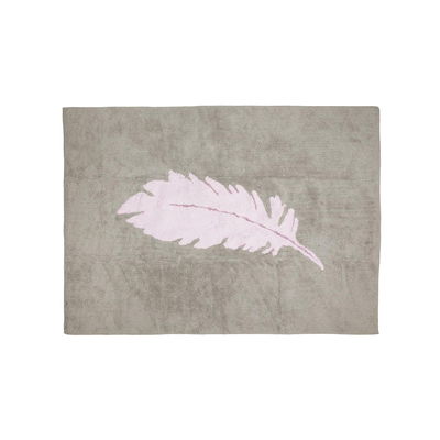 Teppich Feder rosa 120 x 160 cm Teppich Feder rosa 120 x 160 cm