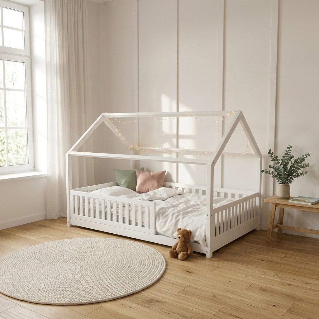 Hausbett Lilly in Bodenhöhe (Abbildung ähnlich)