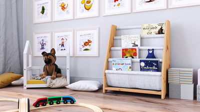 Kinder Bücherregal Lena weiß Kinder Bücherregal Lena weiß