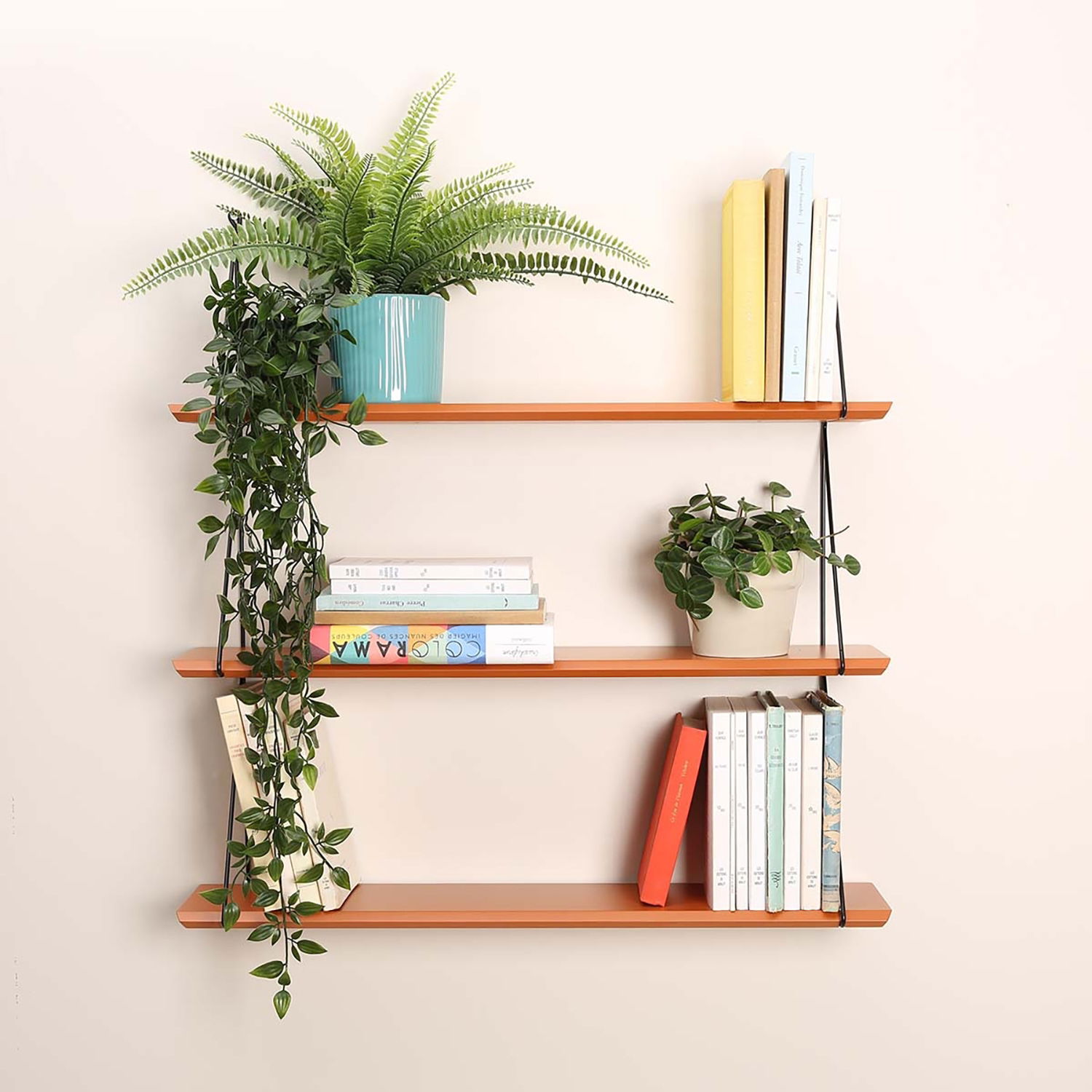 Wandregal Shelfie Babou 3, Caramel
