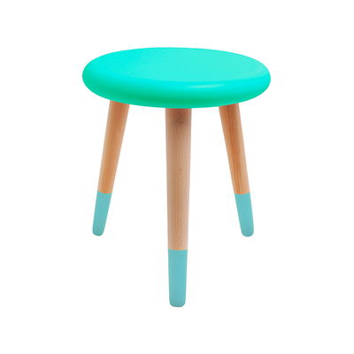 Alice Kinderhocker, in Electric Green & Aqua Blue Alice Kinderhocker, in Electric Green & Aqua Blue