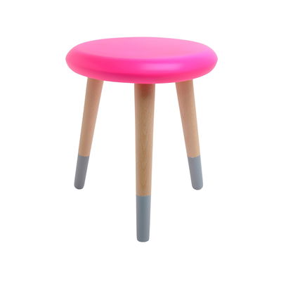 Alice Kinderhocker, in Neon Pink & Ciment Grey Alice Kinderhocker, in Neon Pink & Ciment Grey