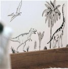 Wandsticker - Dinosaurs & Plants
