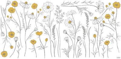 Wandsticker - Meadow Flowers (Big) Wandsticker - Meadow Flowers (Big)