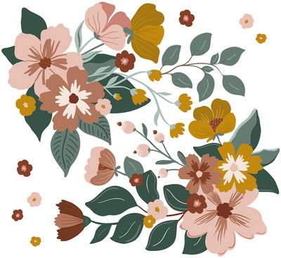 Wandsticker - Blooming Bouquet Wandsticker - Blooming Bouquet