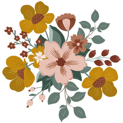 Wandsticker - Large Bouquet Wandsticker - Large Bouquet