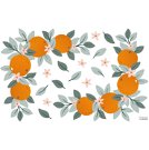 Wandsticker - Orangenverzierung