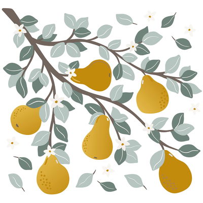 Wandsticker - Birnenzweig Wandsticker - Birnenzweig