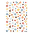 Wandsticker - Bunte Sterne (A3 / 29,7 x 42 cm)