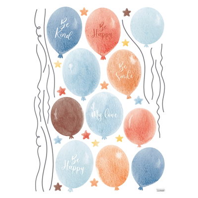 Wandsticker - Große Bunte Ballons Wandsticker - Große Bunte Ballons