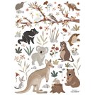 Wandsticker - Australische Tiere