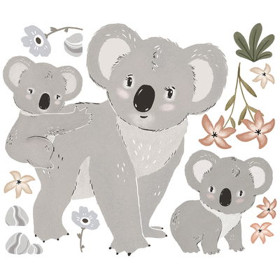 Wandsticker - Koala Familie Wandsticker - Koala Familie