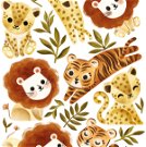 Wandsticker - Little Jungle Animals