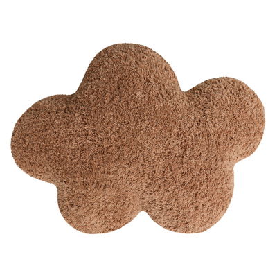 Waschbares Kissen Wolke Kastanie Waschbares Kissen Wolke Kastanie
