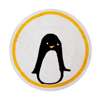 Teppich Pinguin, Ø 140cm