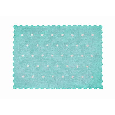 Teppich Tüpfel mint 120 x 160 cm Teppich Tüpfel mint 120 x 160 cm