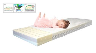 Kids Duo Deluxe, Kaltschaummatratze mit Hypersoft-Kleinkindseite Kids Duo Deluxe, Kaltschaummatratze mit Hypersoft-Kleinkindseite