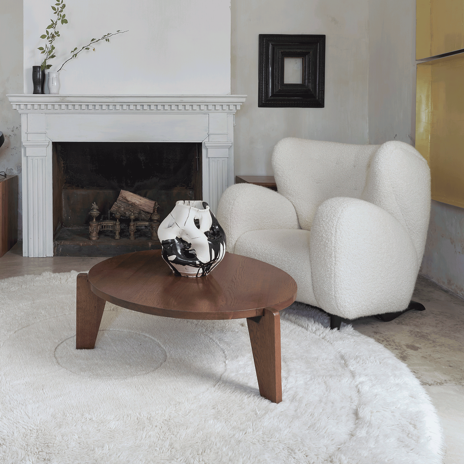 Teppich Woolable Rug Arctic Circle - Sheep White Teppich Woolable Rug Arctic Circle - Sheep White