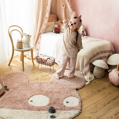 Teppich Woolable Miss Mighty Mouse 120 x 120 cm Teppich Woolable Miss Mighty Mouse 120 x 120 cm