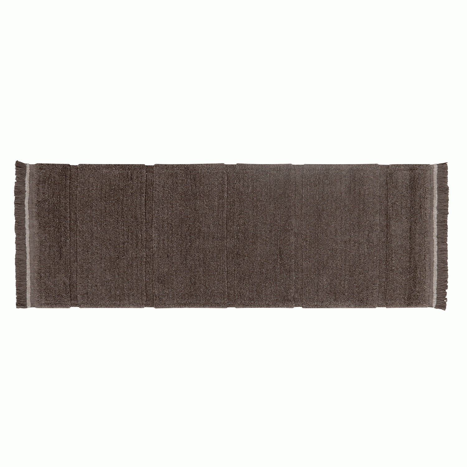 Teppich Woolable Rug Steppe - Sheep Brown Runner