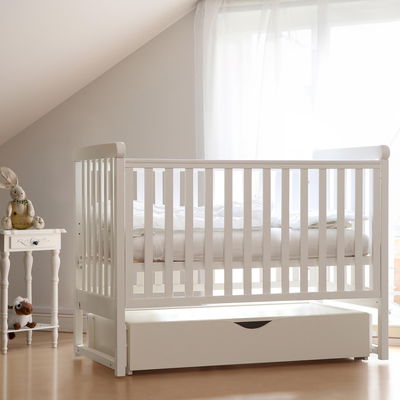 Babybett YappyMove weiß, 120 x 60 cm mit Schaukelfunktion Babybett YappyMove weiß, 120 x 60 cm mit Schaukelfunktion