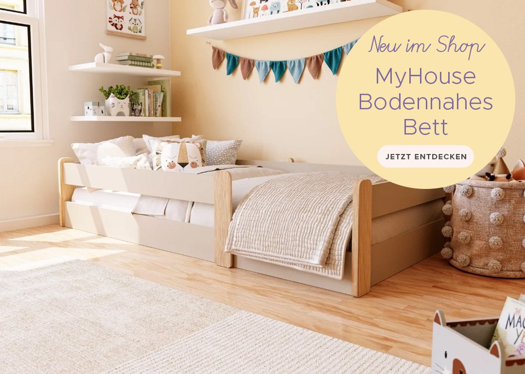 MyHouse - Bodennahes Bett